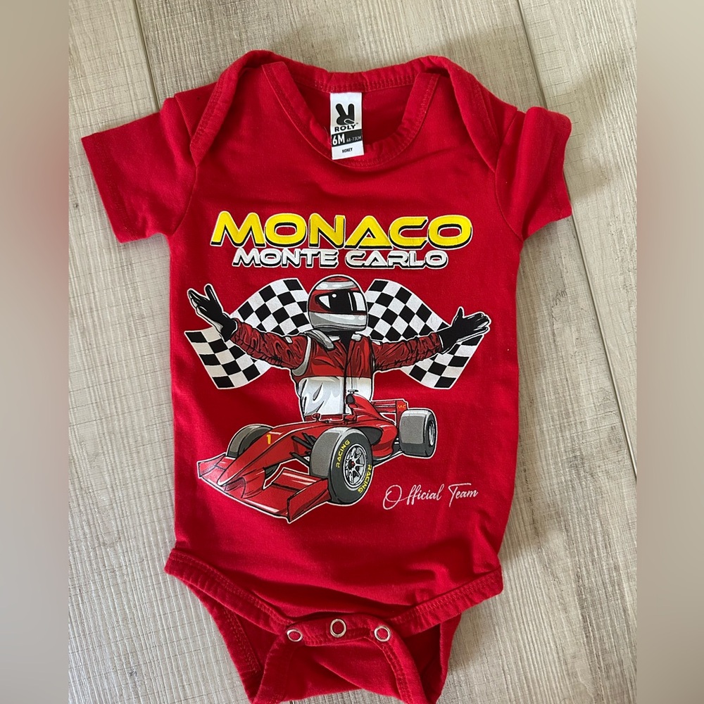 Mónaco Baby onesie 6 month